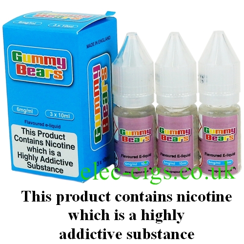 Gummy Bears Vape Juice 30 ML 8020 (VG/PG) by VG Vapour