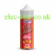 Kingston Pod Fill 100ML E-liquid 50-50 (VG/PG) Pineapple Orange Mango Dark Orange labelled bottle containing the Kingston Pod Fill 100ML E-liquid 50-50 (VG/PG) Pineapple Orange Mango