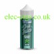Kingston Pod Fill 100ML E-liquid 50-50 (VG/PG) Spearmint Menthol Dark Green labelled bottle containing the Kingston Pod Fill 100ML E-liquid 50-50 (VG/PG) Spearmint Menthol