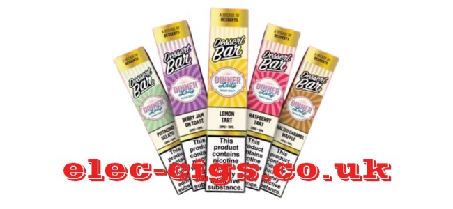 Dinner Lady Dessert Bar 10ML Salts Range