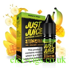 Just Juice Nic-Salt E-Liquid Banana & Mango
