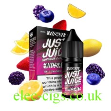 Just Juice Nic-Salt E-Liquid Berry Burst & Lemonade