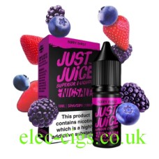 Just Juice Nic-Salt E-Liquid Berry Burst
