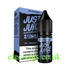 Just Juice Nic-Salt E-Liquid Blue Raspberry 