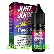 Just Juice Nic-Salt E-Liquid Cherimoya Grapefruit & Berries