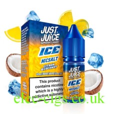 Just Juice Nic-Salt E-Liquid Citron & Coconut ICE