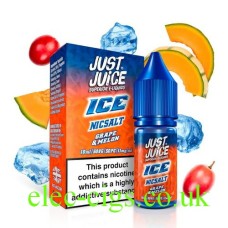 Just Juice Nic-Salt E-Liquid Grape & Melon ICE