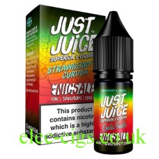 Just Juice Nic-Salt E-Liquid Strawberry & Curuba