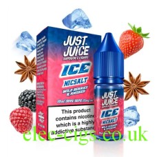 Just Juice Nic-Salt E-Liquid Wild Berries & Aniseed ICE