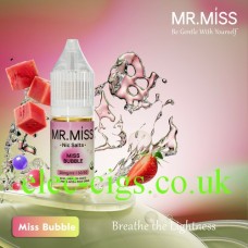 Miss Bubble Nic-Salt Vape Juice from MR.MISS
