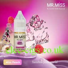 Miss Peach Nic-Salt Vape Juice from MR.MISS