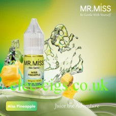 Miss Pineapple Nic-Salt Vape Juice from MR.MISS