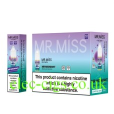 Mr Midnight Nic-Salt Vape Juice from MR.MISS