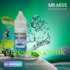 Mr Midnight Nic-Salt Vape Juice from MR.MISS