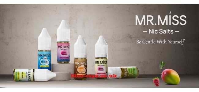 MR.MISS Nicotine Salt Vapes Range