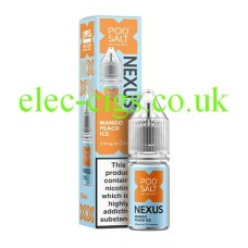 Nexus Pod Salt Hit The Spot Mango Peach Ice £2.25 each