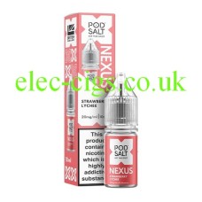 Nexus Pod Salt Hit The Spot Strawberry Lychee £2.25 each