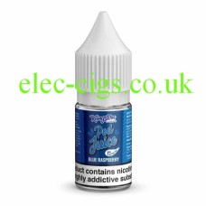 Image shows the bottle containing Kingston Pod Juice 10ML Blue Raspberry