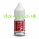 Image shows the bottle containing Kingston Pod Juice 10ML Red A