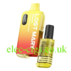 Banana Volcano Lost Mary BM6000 Vape Kit including Pod and 10ML Refill