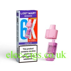 Cherry Ice BM6000 Prefilled Pod + Refill by Lost Mary