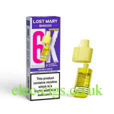 Double Apple BM6000 Filled Pod & Refill by Lost Mary