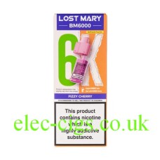Fizzy Cherry BM6000 Filled Pod & Refill by Lost Mary