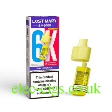 Pink Lemonade BM6000 Prefilled Pod + Refill by Lost Mary