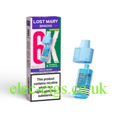 Triple Berry BM6000 Filled Pod & Refill by Lost Mary