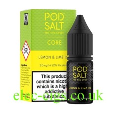 Pod Salt Hit The Spot E-Liquid Lemon Lime Ice
