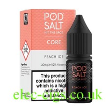 Pod Salt Hit The Spot E-Liquid Peach Ice