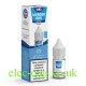 Images show the box and bottle containing the Mad Blue Nic-Salt E-Liquid in Wunder Bar 6000 Range