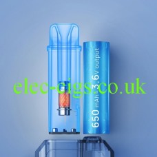 Aspire Gotek X E-Cigarette showing battery and pod