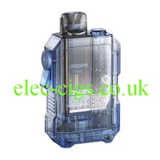Aspire Gotek X E-Cigarette showing the blue e-cigarette