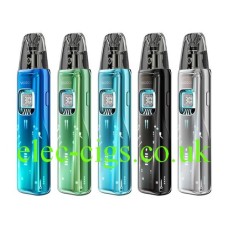 Voopoo Argus Matrix E-Cigarette Kit showing all 5 colours