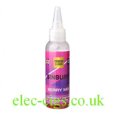 This shows a bottle of 50 ML Berry Mix E-Liquid by iFresh