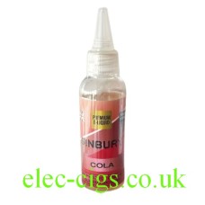 Image shows a bottle of 50 ML Cola E-Liquid by Sinbury