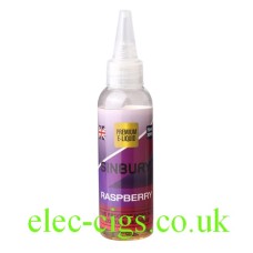 Image shows a bottle of 50 ML Raspberry E-Liquid by iFresh