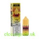 Image show the Strawberry Banana 10ML Nic-Salt E-liquid by FireRose 5000, including its box on a white background