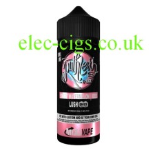 Image shows a bottle of Ruthless E-Liquid 100 ML Lush On Ice