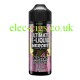 Image shows a big bottle of Mystic Sorceress 100 ML E-Liquid from the 'Heroes' Range by Ultimate Puff