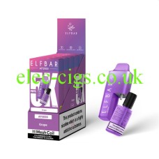 Elfbar AF 5000 Puff Grape from only £10.25
