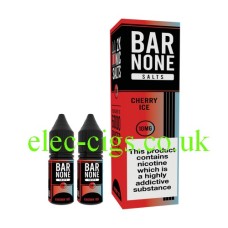 Bar-None Nicotine Salts Cherry Ice 10ml x 2