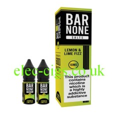 Bar-None Nicotine Salts Lemon Lime Fizz 10ml x 2