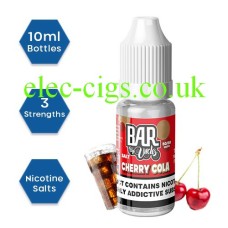 Bar by Uncles Salt E-Liquid Cherry Cola from only £1.99