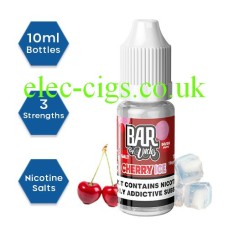 Bar by Uncles Salt E-Liquid Cherry Ice from only £1.99