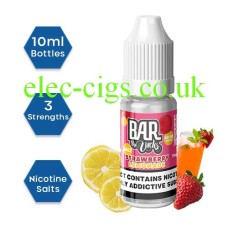 Bar by Uncles Salt E-Liquid Strawberry Lemonade from only £1.99