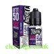 Box and bottle housing the Doozy Fifty-50 E-Liquid Blackcurrant Aniseed