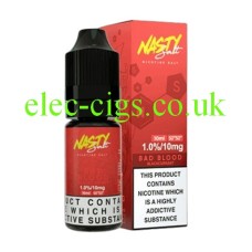 Bad Blood Nic-Salts by Nasty Juice (Blackcurrant)  from £2.50