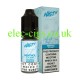 powder blue box containing the Menthol Nic-Salts by Nasty Juice